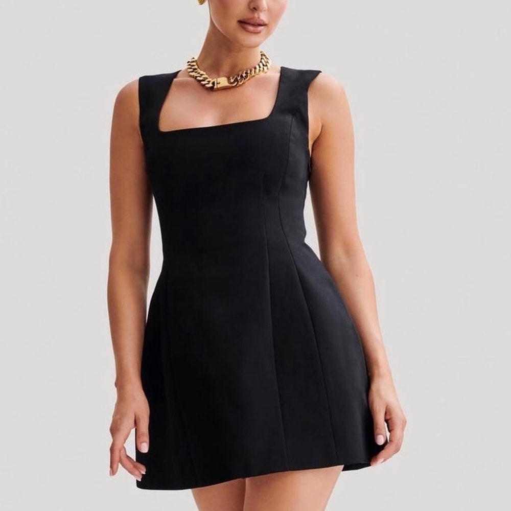 Meshki Lysandre Crepe Dress
